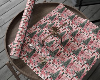 Pink Nutcracker Wrapping Papers Nutcracker Gift Wrap Pink Christmas Gift Wrap