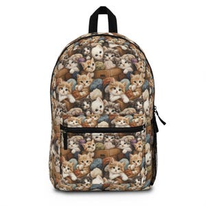 Niedliche Katze Rucksack Niedliche Katze Rucksack Katzenliebhaber Rucksack Niedliche Katze Schultasche Katze Mama Tasche Katze Mama Geschenk