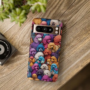 Poodles Tough Cases Dog Lover Phone Case Dog Mama Phone Case Gift for Dog Mom image 5