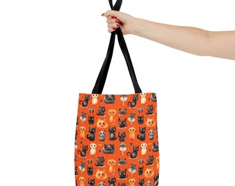 Trick Or Treat Bag Halloween Bags Halloween Treat Bags Scary Bags Halloween Candy Bag Halloween Tote