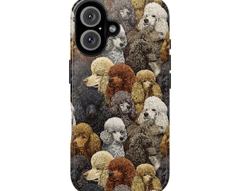 Poodles Tough Cases Dog Lover Phone Case Dog Mama Phone Case Gift for Dog Mom