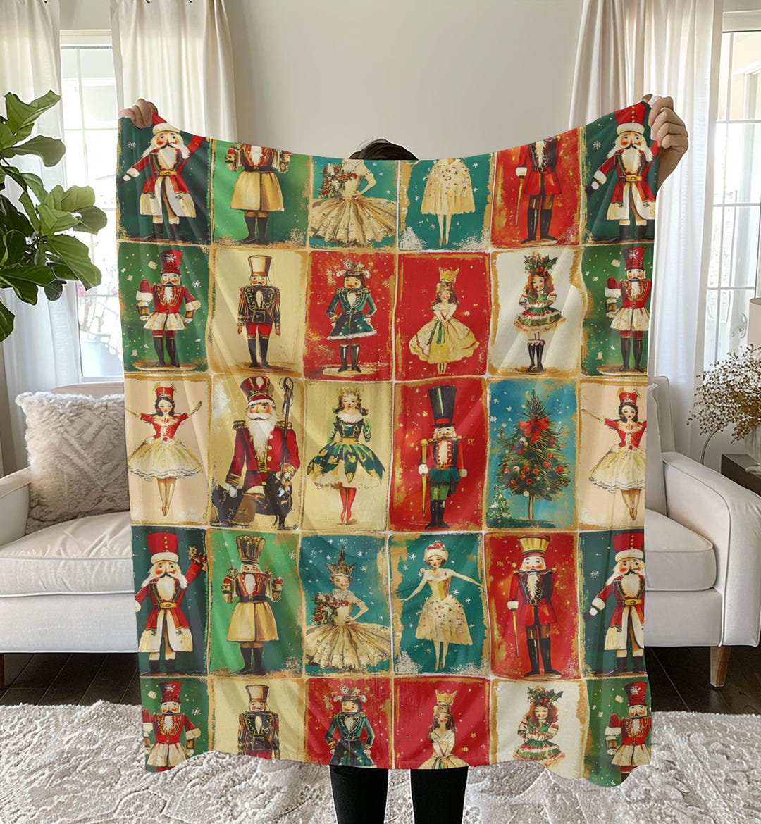 Nutcracker Theme Blanket