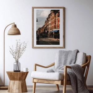 Mayfair Street Print: London Architecture Photography