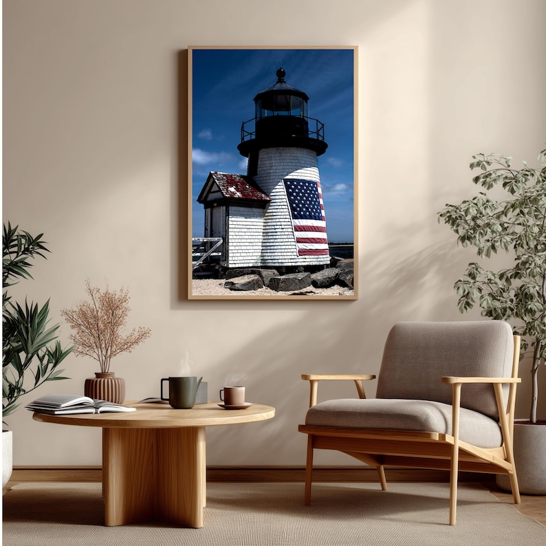 Brant Point Lighthouse Photo: Nantucket New England Print image 3