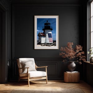 Brant Point Lighthouse Photo: Nantucket New England Print image 4