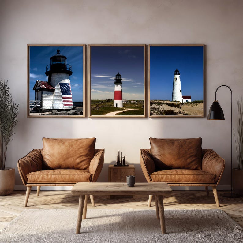 Brant Point Lighthouse Photo: Nantucket New England Print image 5