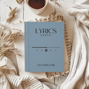 Personalisiertes musikalisches Notizbuch Lyrisches Journal Kundenspezifisches Songwriten Notizbuch Musiker Tagebuch Geschenk für Songwriter Schreiben Texte Herren Song Journal