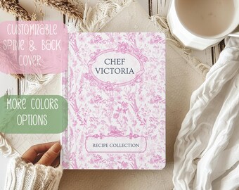 Personalized Recipe Book Gift for Grandma Custom Family Cookbook Name Recipe Book for Mom Aunt Mothers Day Nana Gigi Gift for Grandparents