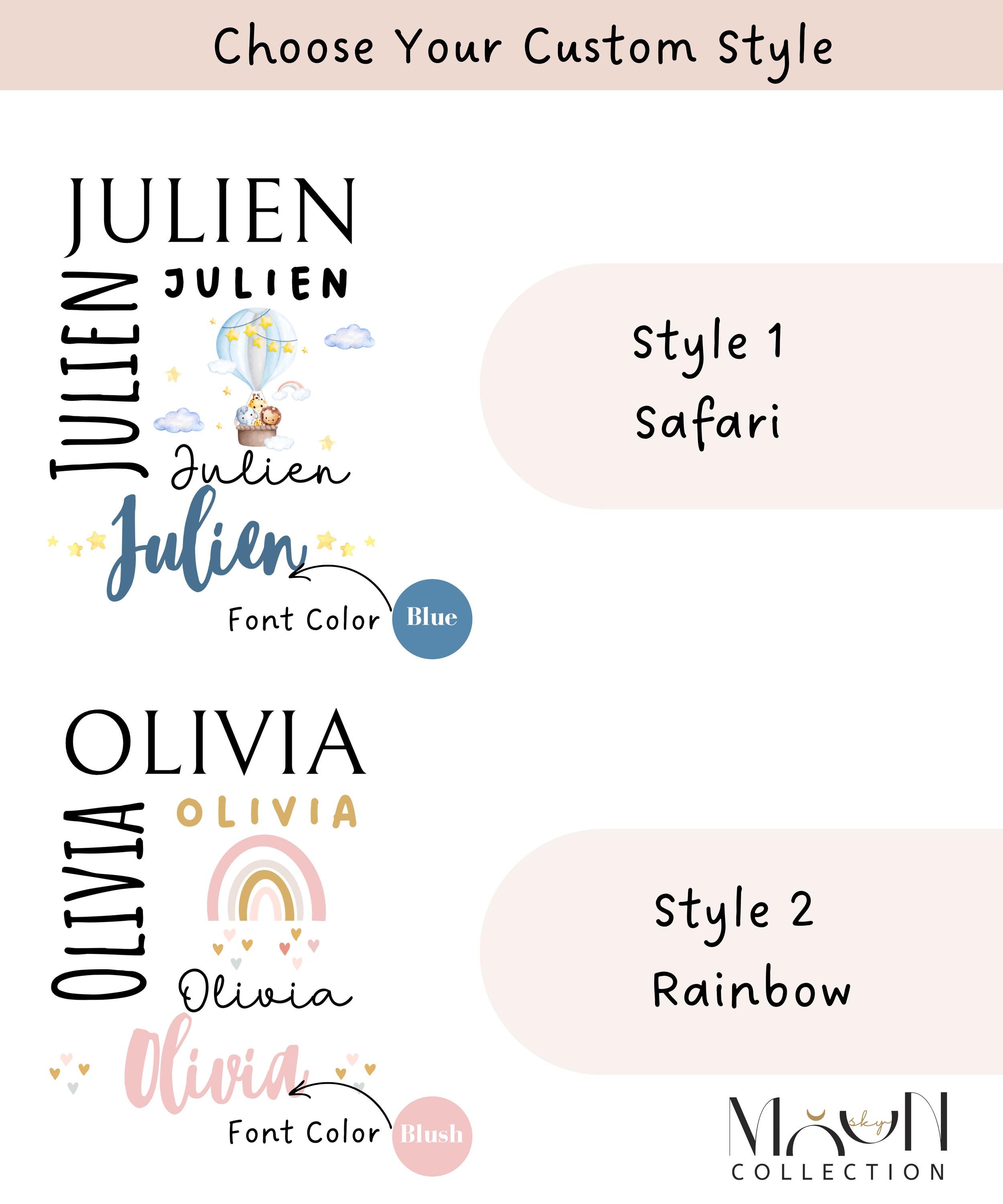 Personalized Name Wrapping Paper Roll, Elegant Gift Wrap, Custom Name ...