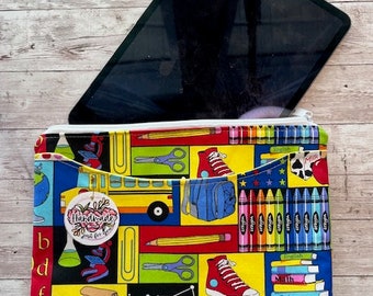 School Days Handmade Tablet Case