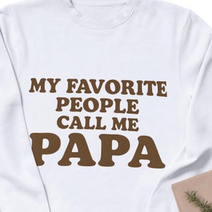 Meine Lieblingsmenschen nennen mich Papa PNG | Vatertag Sublimations Design | Retro Text PNG für Papa Geschenke, bestes Papa Geschenk, bestes Geschenk für Papa