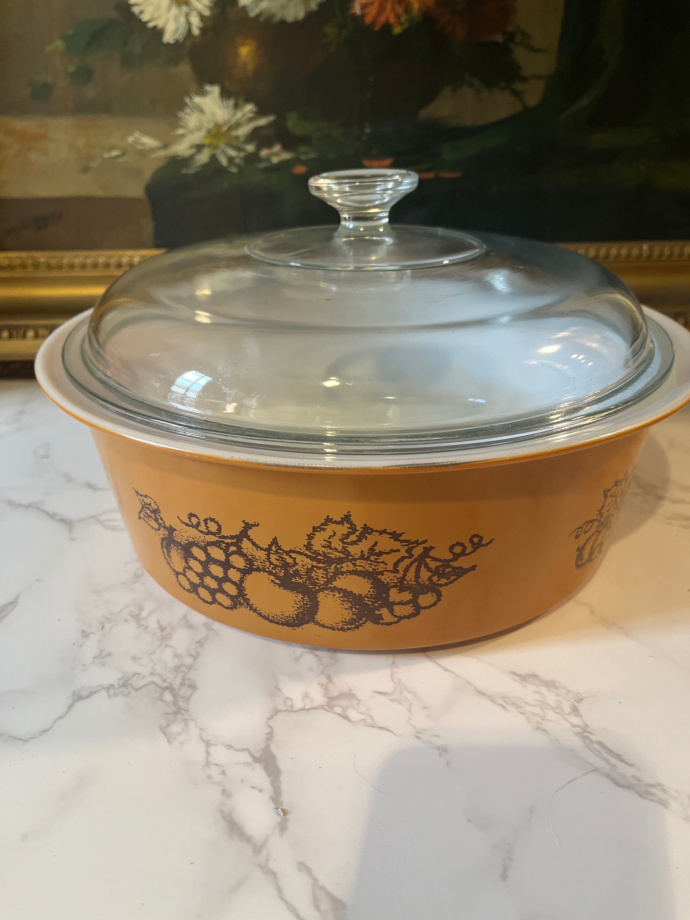 Pyrex 4qt Casserole Etsy