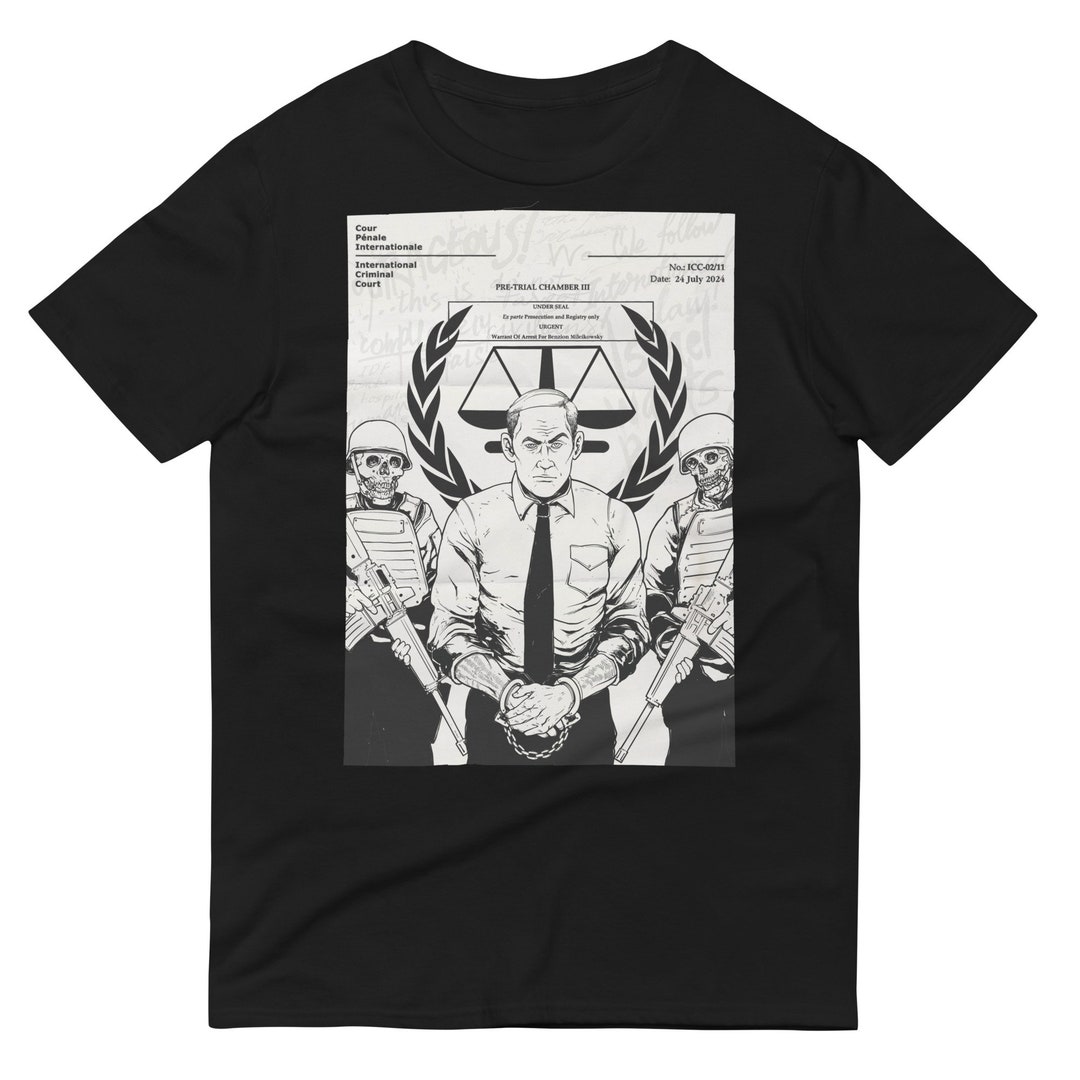 ICC Arrest T-shirt - Etsy