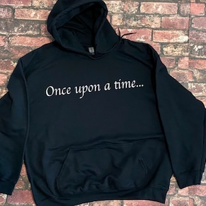 Once upon a time - Bookish Inspired Unisex Adult Hoodie