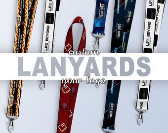 Custom Bulk Promotional Lanyards (Your Logo)