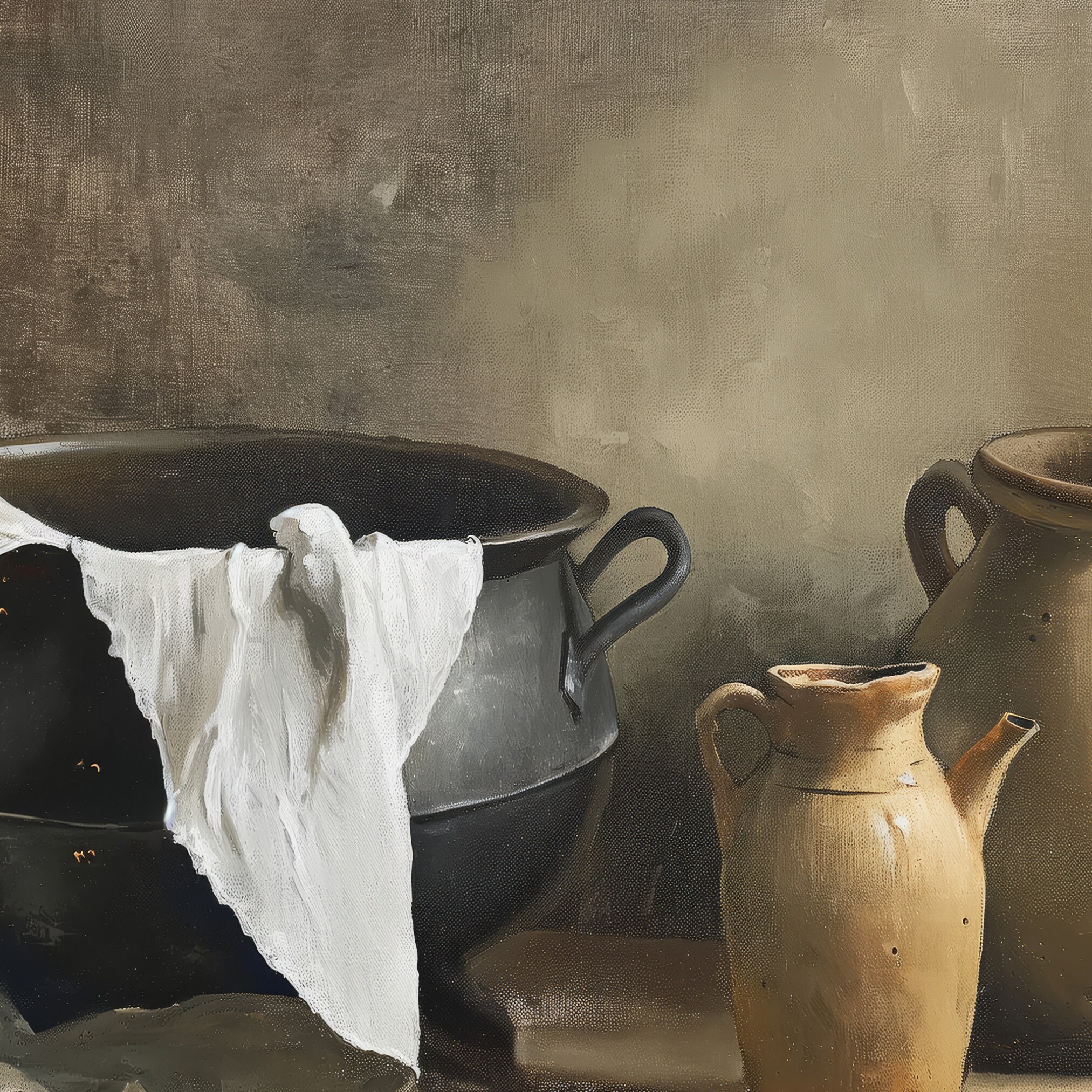 boho farmhouse kitchen decor paintings prints |... Farmhouse Print, Vintage Rustic Kitchen Painting, Vintage Kitchen Art ...