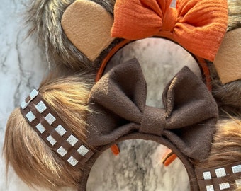 Oreilles Chewbacca Disney, oreilles Ewok Disney, oreilles Disney Star Wars, oreilles Disney