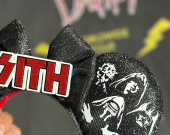 Sith Lord Minnie Ears: Star Wars Darth Vader Headband