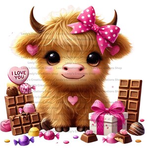 Highland cow PNG