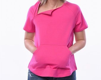 Chemo Port Access Top for Women