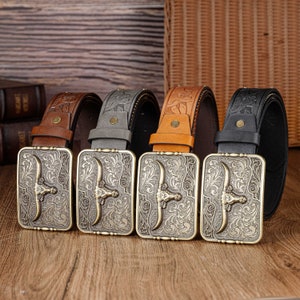 Exquisite Country Style Women's Belt with Decorative Buckle, Women's Belt
