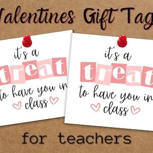 Valentinstag Geschenkanhänger, für Schüler von Lehrern