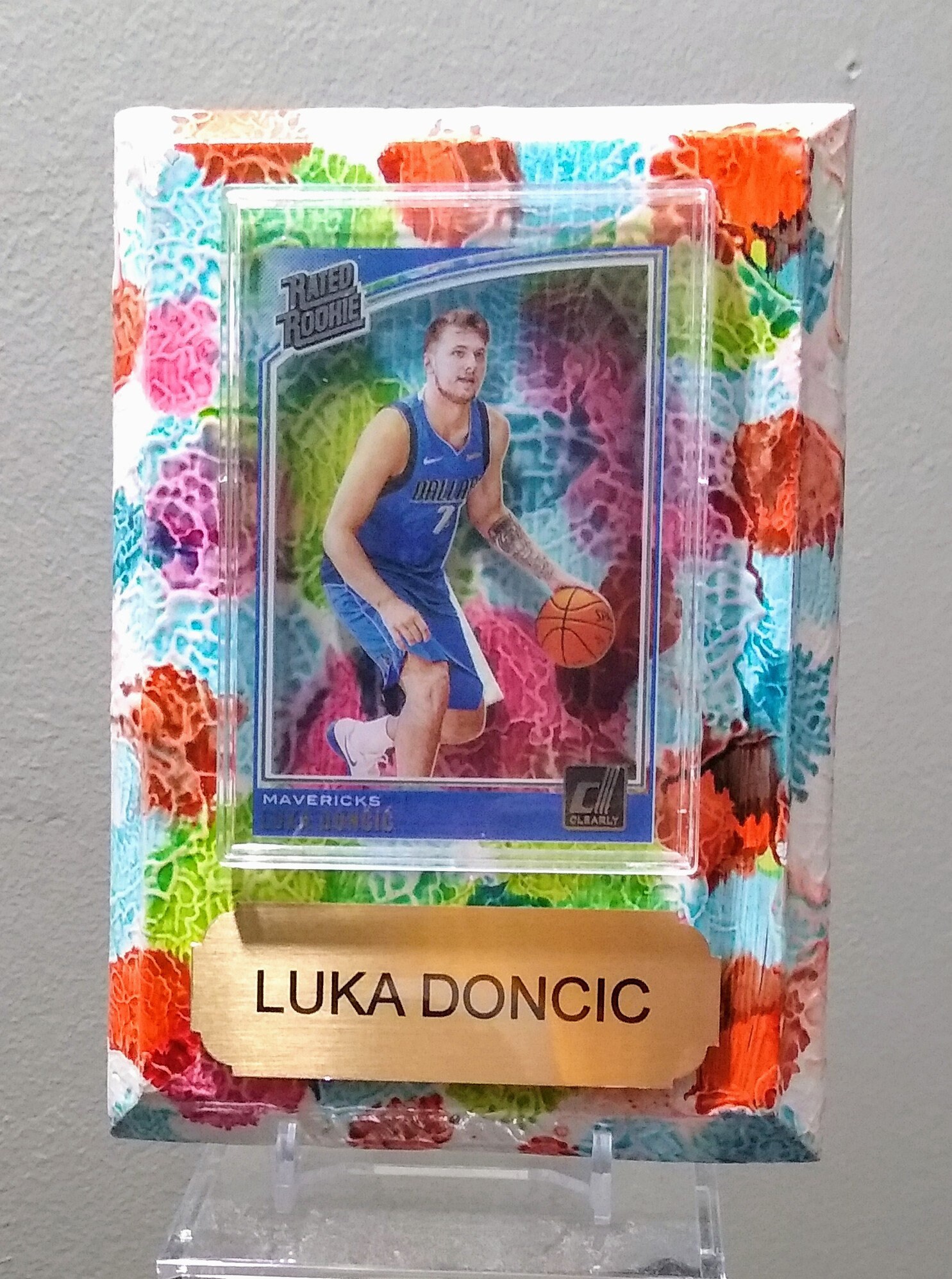 Luka Doncic Rated Rookie Donruss Retro Clear Acetate