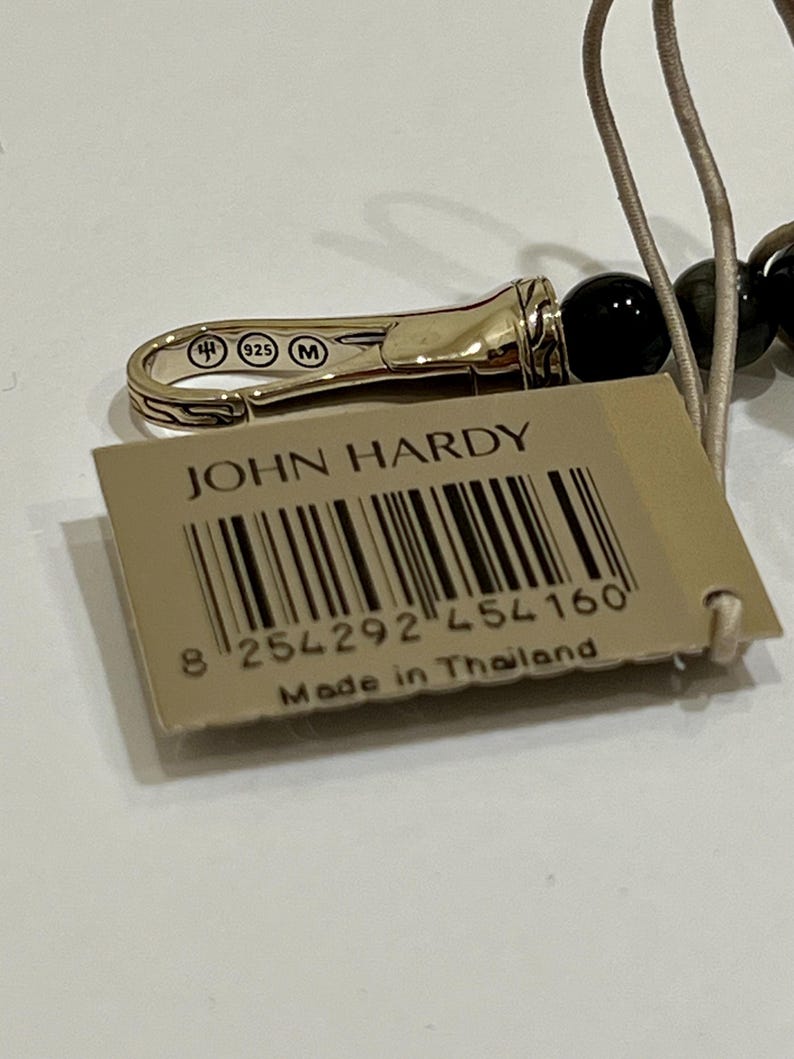 John Hardy Black Onyx, Eagle Eye & Hematite Bracelet - Etsy