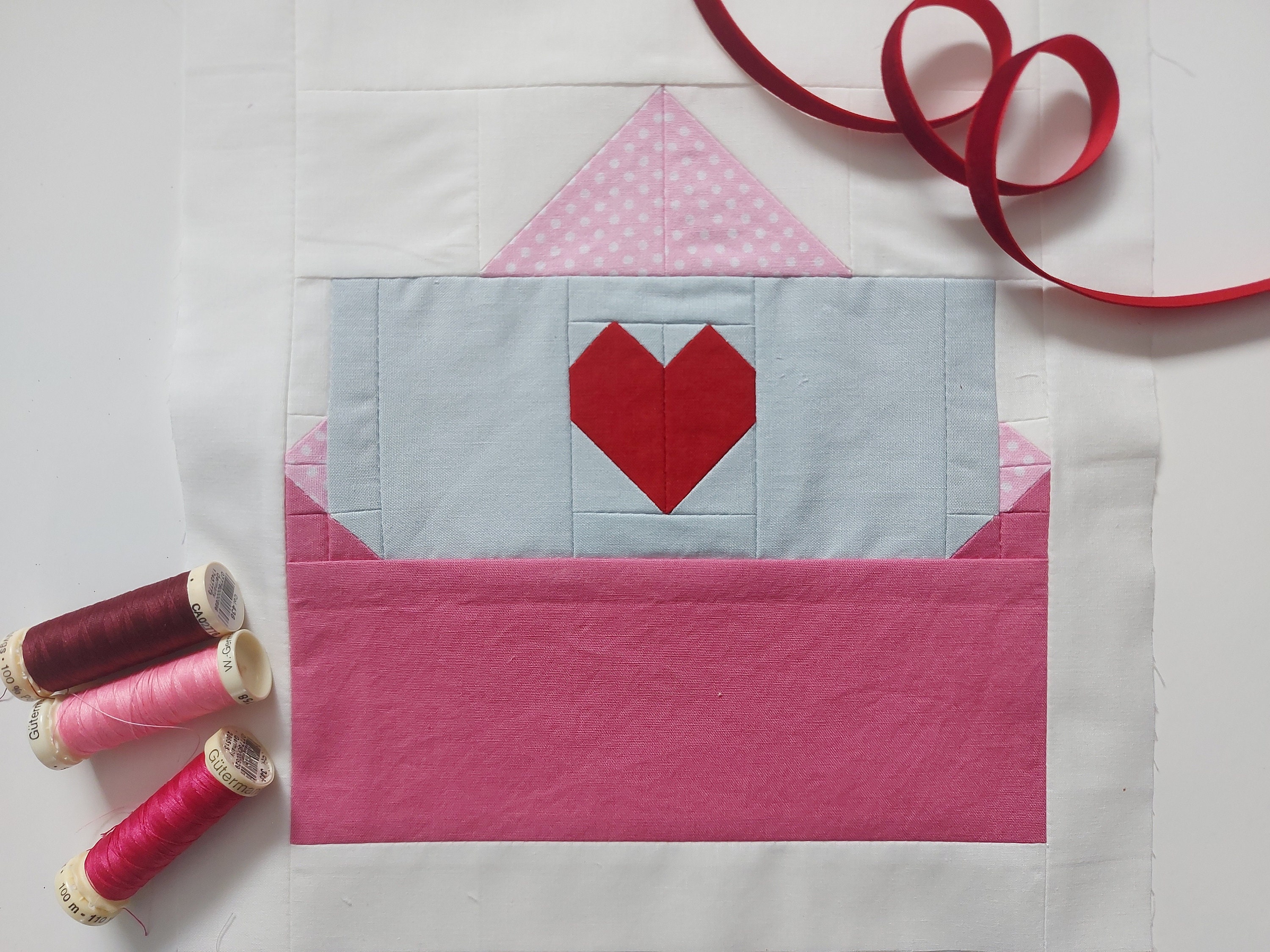 Love Letter PDF Quilt Block Pattern - Etsy