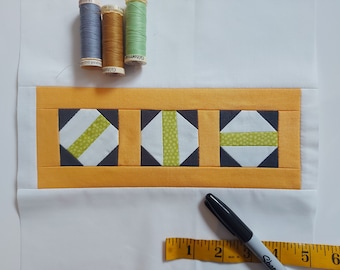 Level PDF Quilt Block Pattern