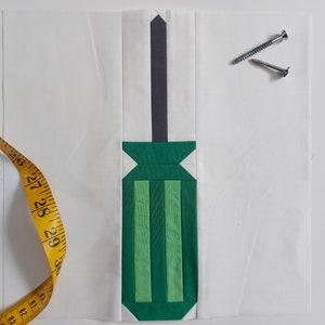 Screwdriver PDF Quilt Block Pattern