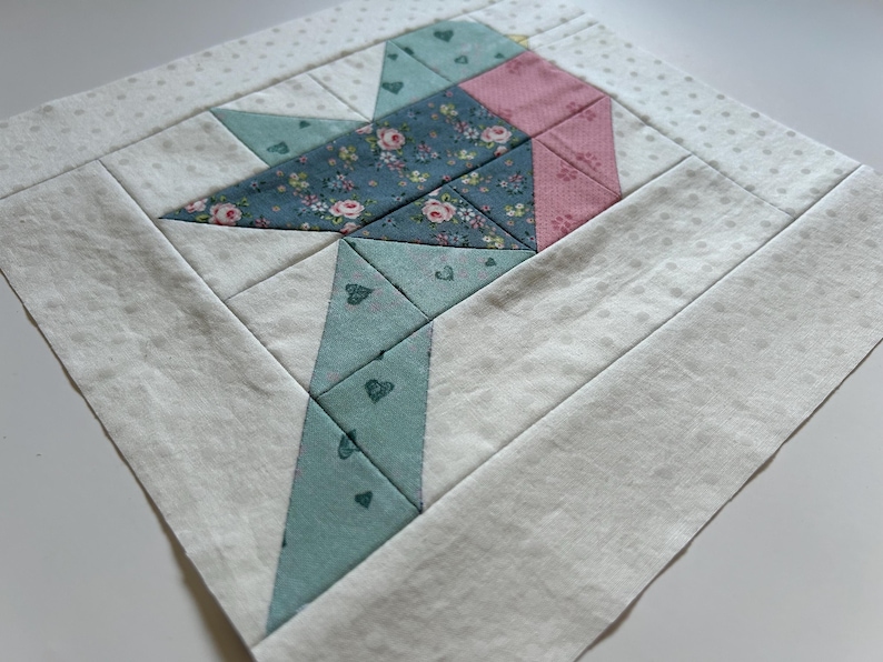 Bird PDF Quilt Block Pattern | 9" and 12" Blocks - Etsy