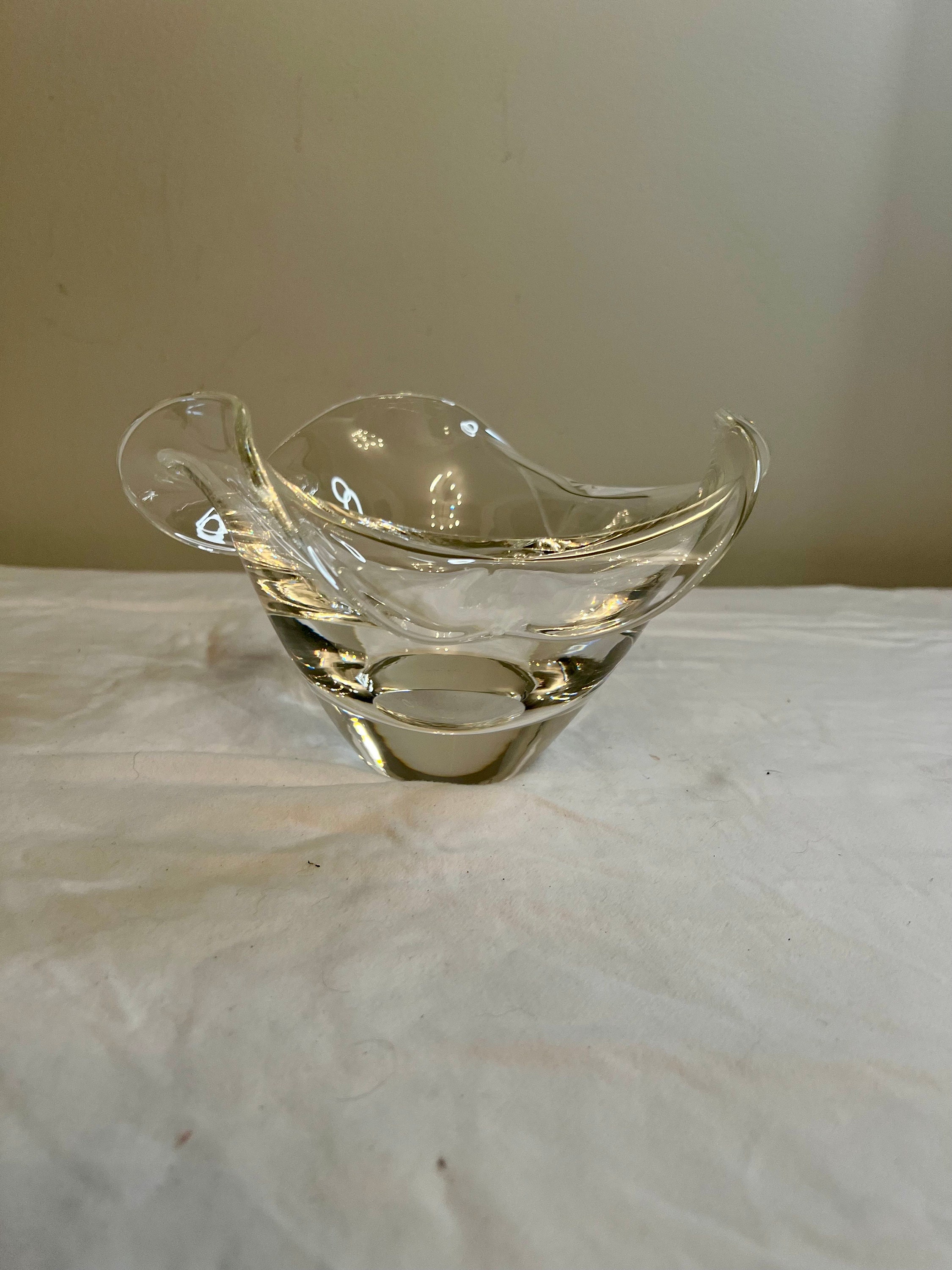 ヴィンテージ クリスタル スチューベン アート ガラス ボウル - Etsy 日本