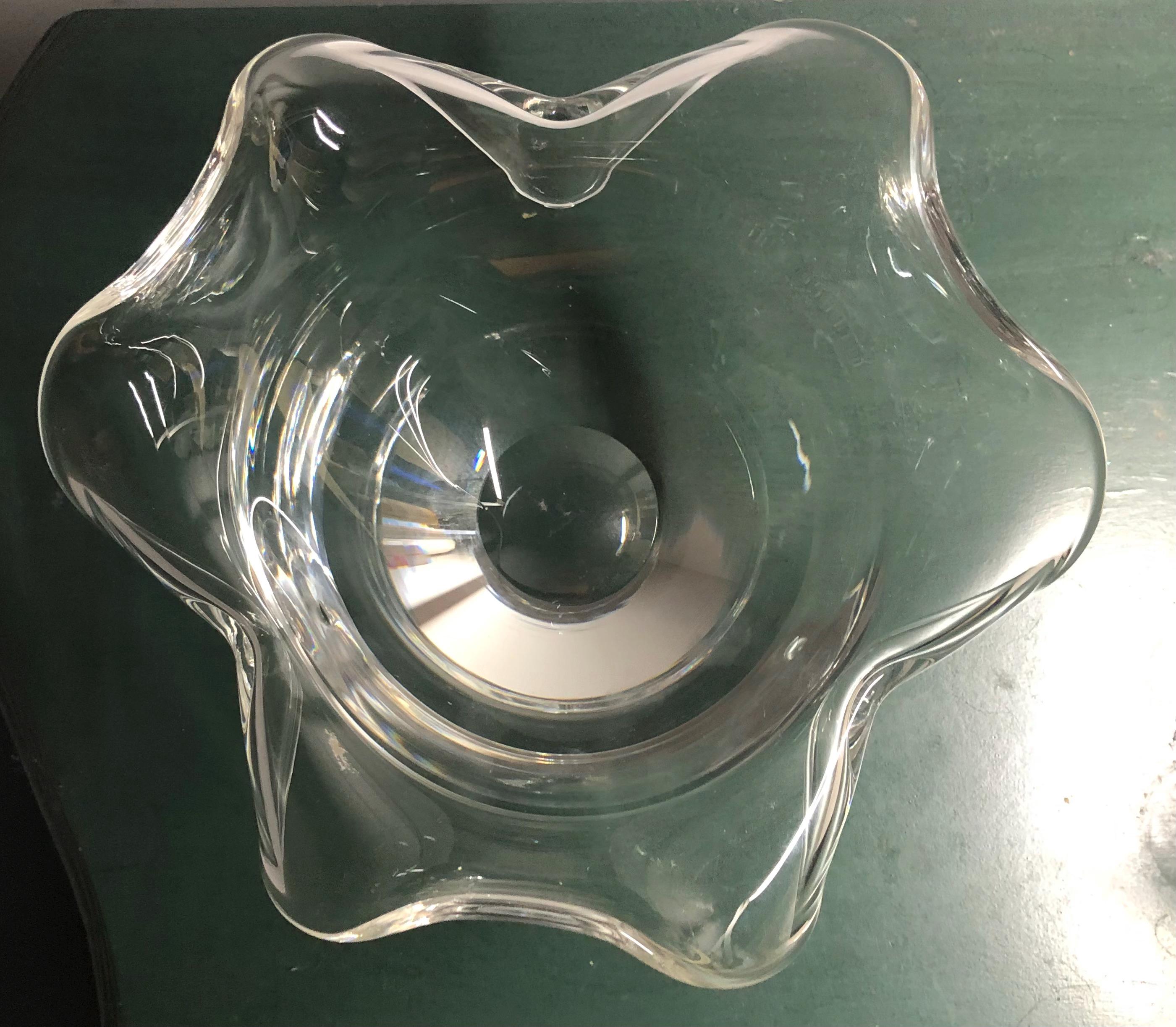 ヴィンテージ クリスタル スチューベン アート ガラス ボウル - Etsy 日本