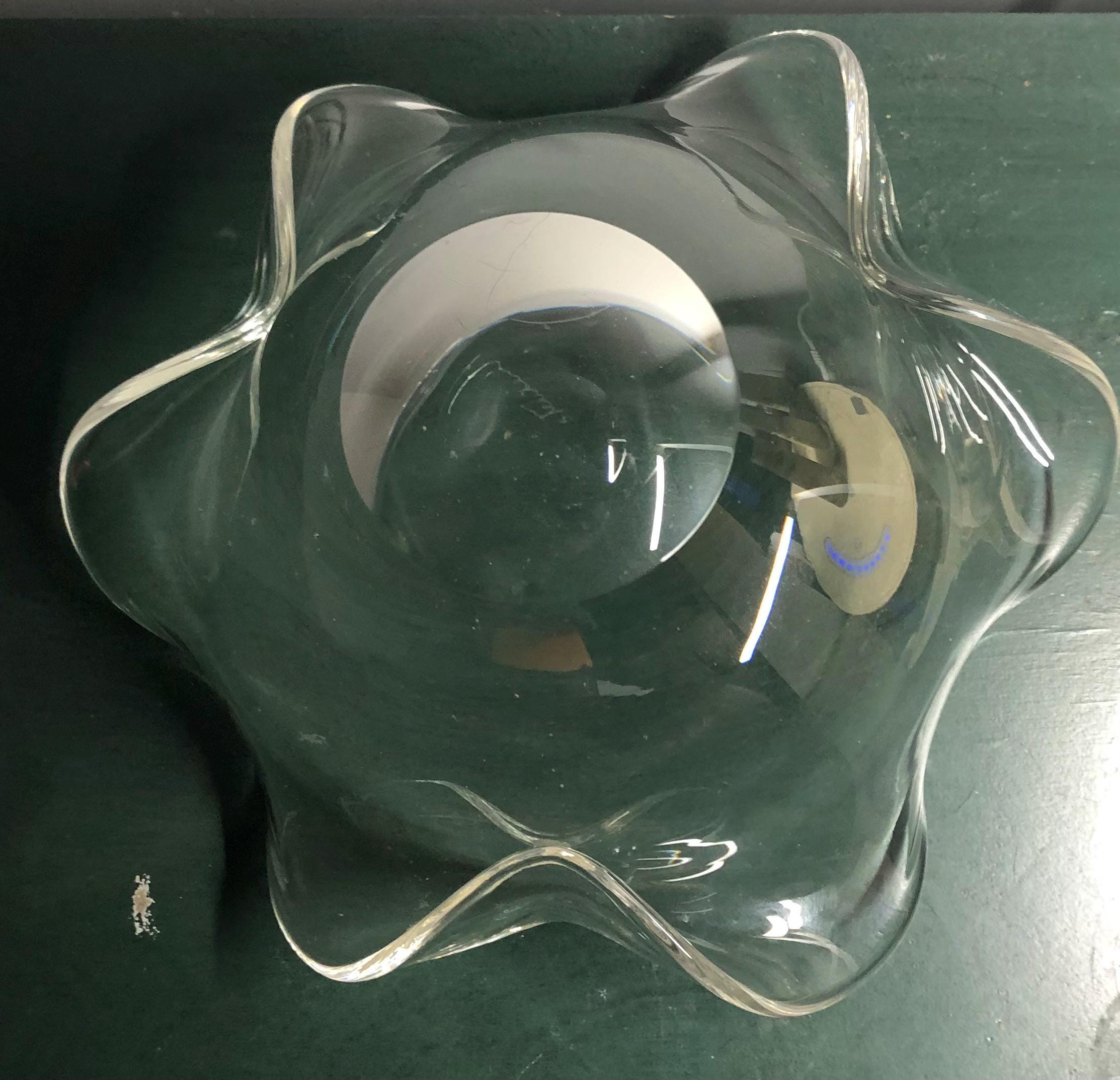 ヴィンテージ クリスタル スチューベン アート ガラス ボウル - Etsy 日本