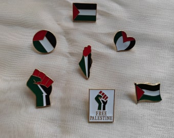 Palestine Flag Pin,Palestinian Pin,Socialist Flag,Hat Pin,Freedom Pin,Palestine,Resistance Pin,Free Palestine Pin