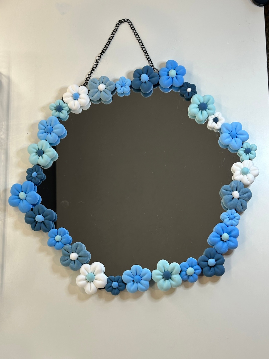 Flower Mirror Etsy