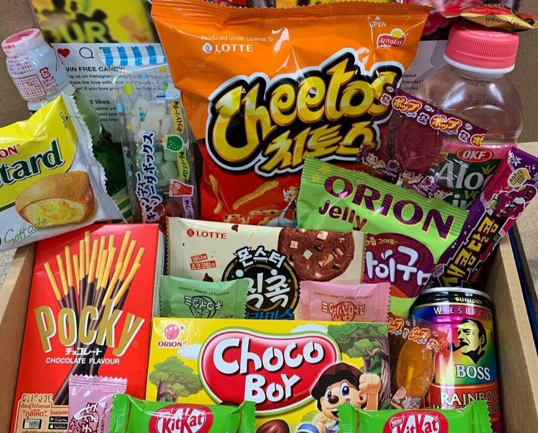 2050 Piece Korean Snack Box Korean Snacks Korean Food Unique Gifts