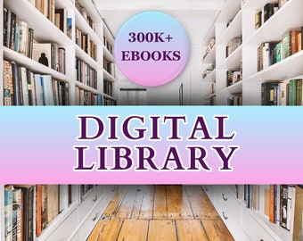 300,000+ eBook Bundle | Downloadable eBooks | Easy Access | Lifetime Access | Best Seller eBook Bundle | Best Selling Authors | with PLR