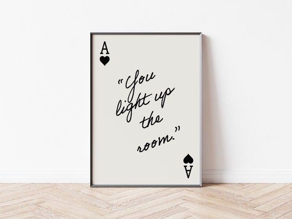 Light Up the Room Card Light Up the Room Card