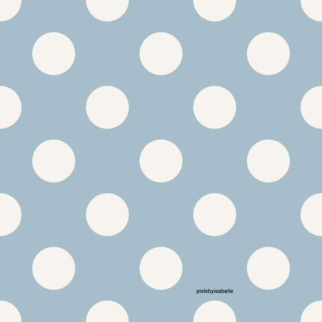 Blue Polka Dot Seamless Pattern - Instant Download - Commercial Use - Etsy