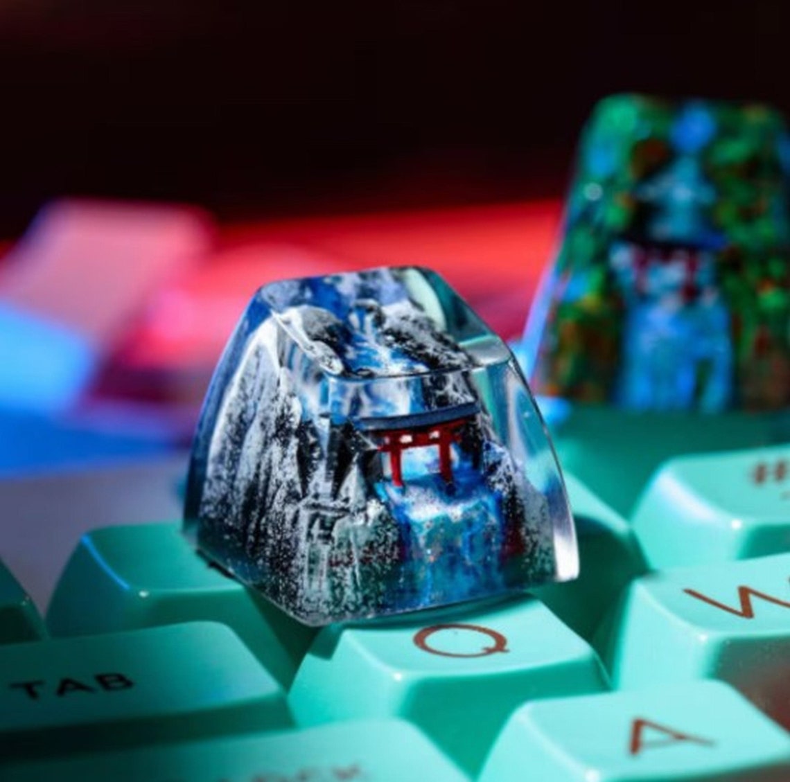 Torii Gate Custom Keycaps, Torii Gate Artisan Keycap, Japanese Keycaps ...