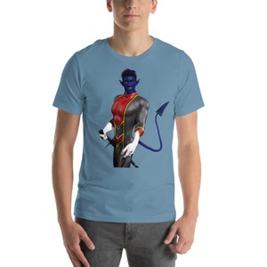 Koszulka unisex z przodu i z tyłu Nightcrawler