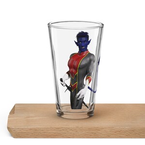 Nightcrawler pint glass
