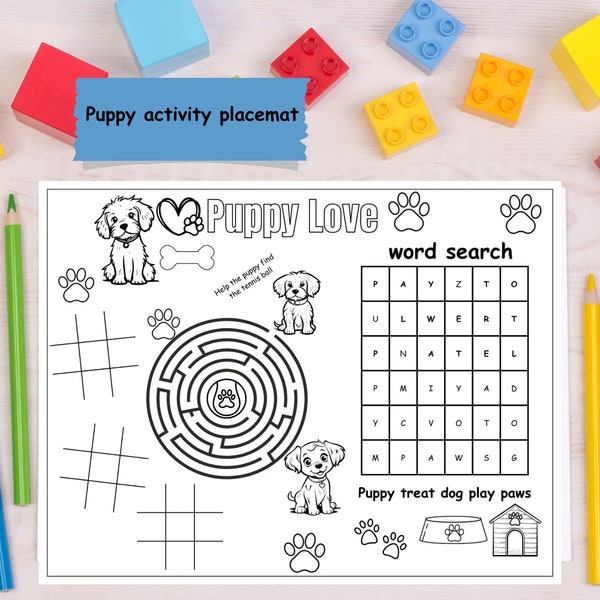 Dog Placemat - Etsy