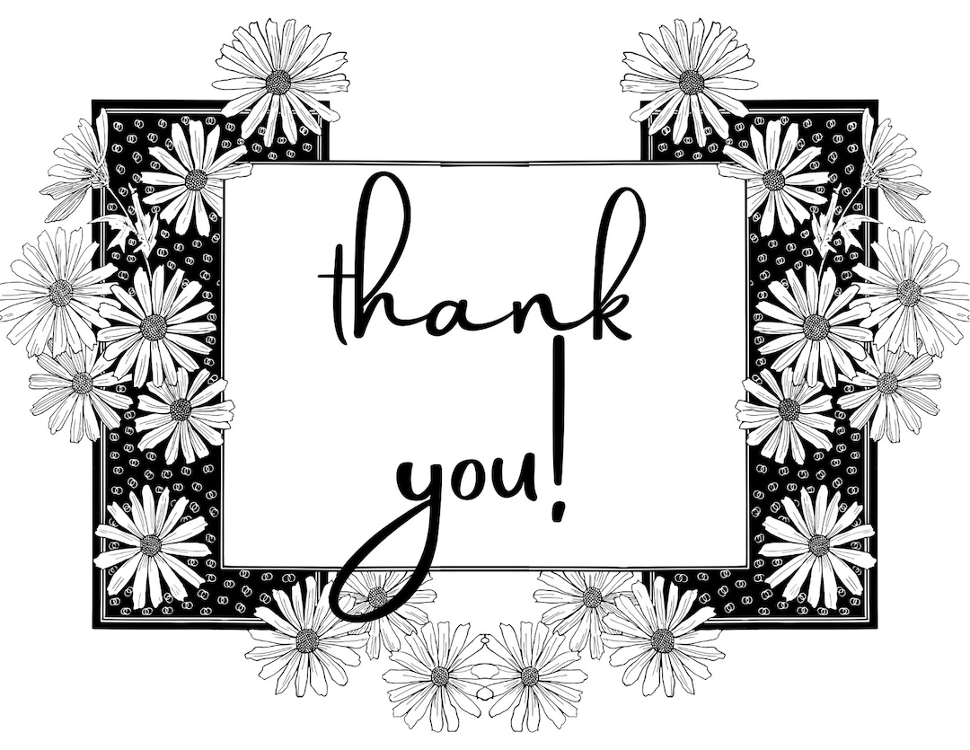 Printable Thank You Card Black - Il 1080xN.5808685298 M8br