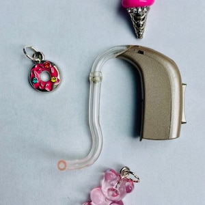 Hearing Aid Charms: Pink Sugar Delight Collection