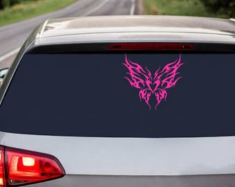 Y2K Butterfly Car Decal Waterproof Vinyl Bumper Sticker, Laptop Sticker, Water Bottle Sticker