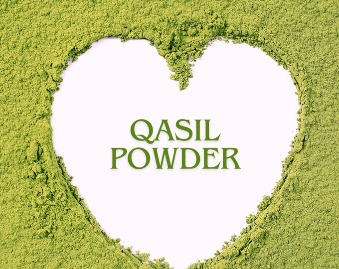 Organic Qasil Powder for Hair and Skin, 2.6o, 74grams Facial Cleanser & Exfoliating Face Mask