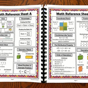6th Grade Math Workbook - Etsy